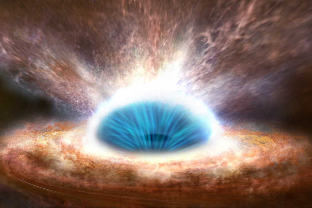 Black Hole Devours And Destroys Space Wallpaper