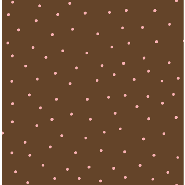 Polka Dots On Milk Chocolate Brown Wallpaper All Walls