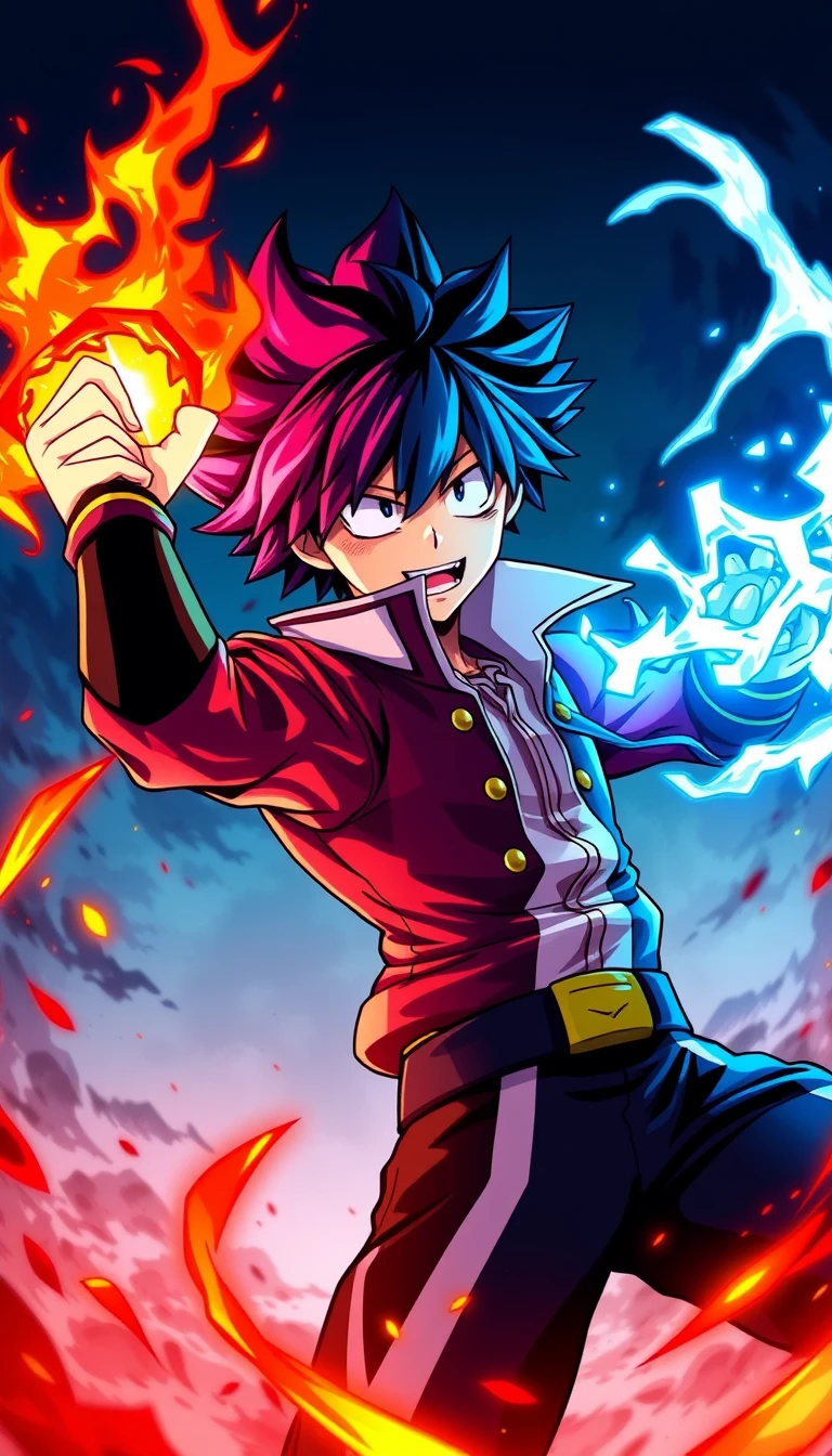 Todoroki Mobile Wallpaper