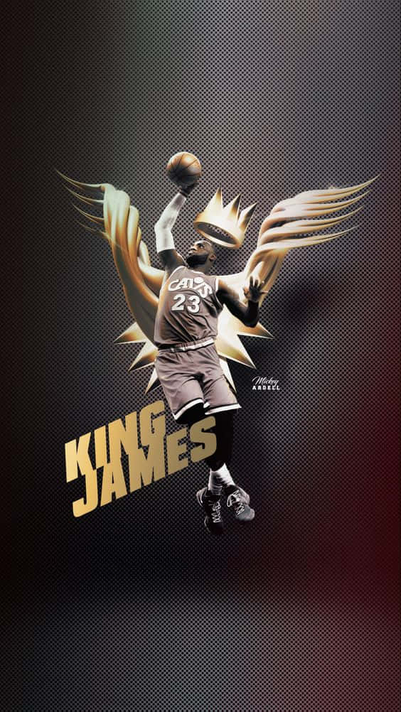 King Lebron James Wallpaper