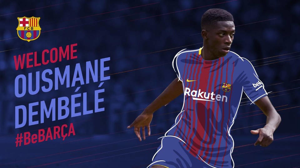 Ousmane Demb L Fc Barcelona S New Signing