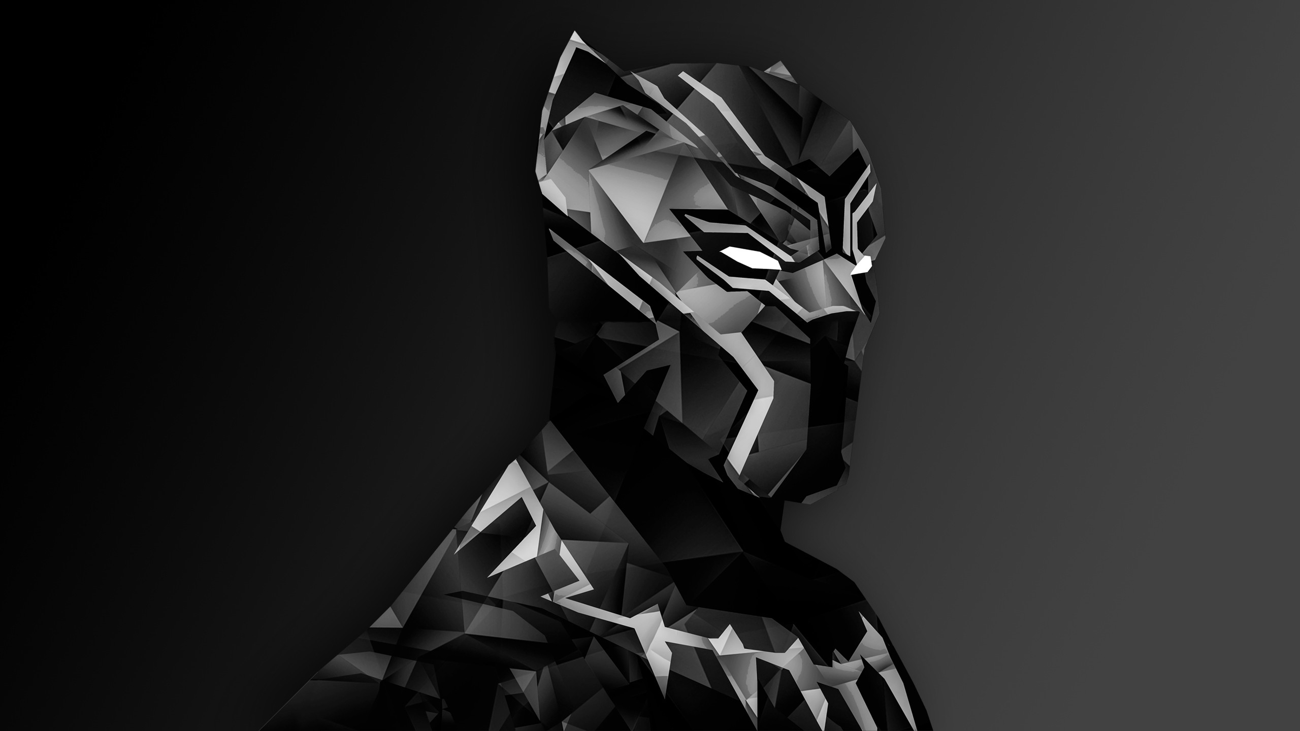 HD Black Panther Abstract Movie