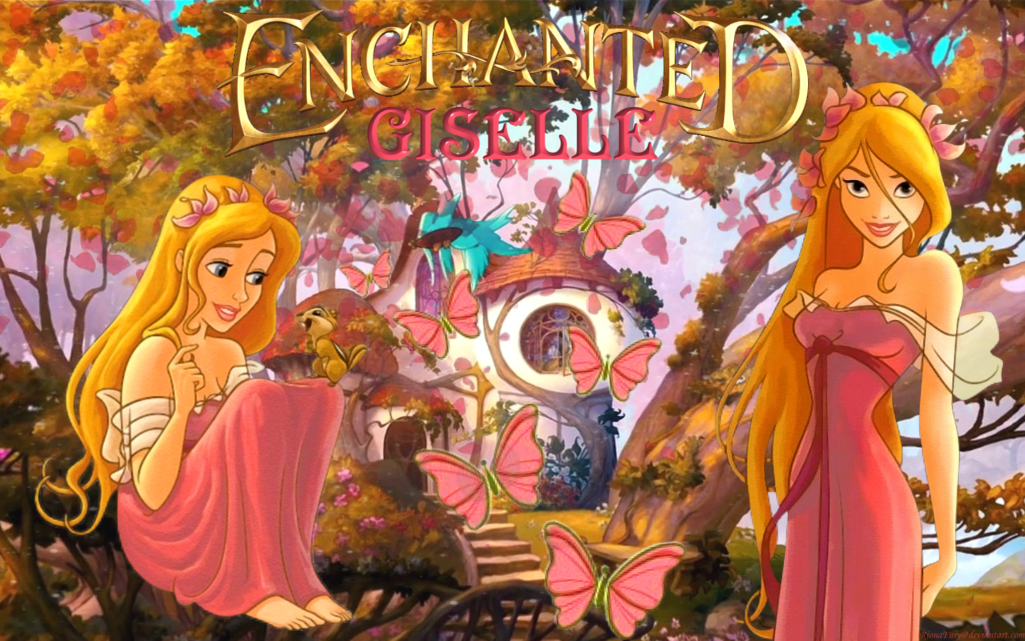 Enchanted Giselle Disney Extended Princess Wallpaper