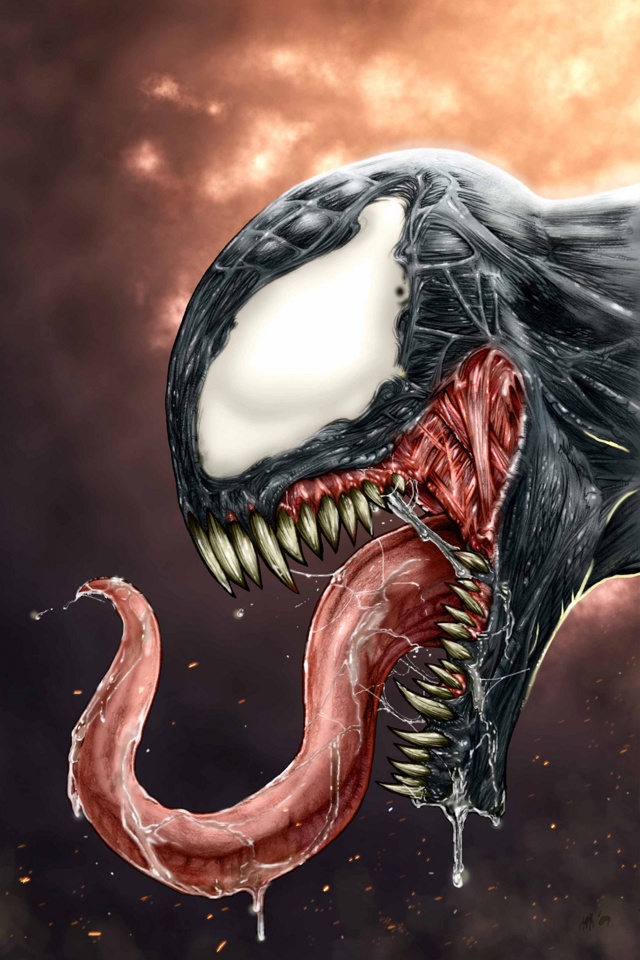 Venom Iphone Wallpaper Wallpaper for iphone venom 640x960