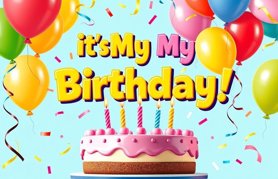 It S My BirtHDay Wallpaper