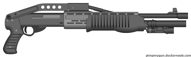 L4d2 Tactical Shotgun By Thelastone19