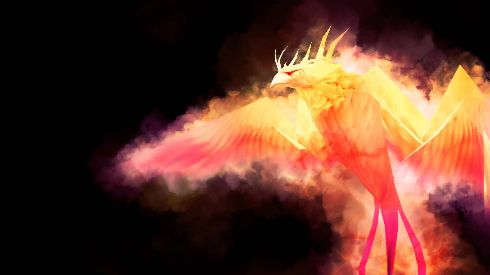 Fire Wings Wallpaper