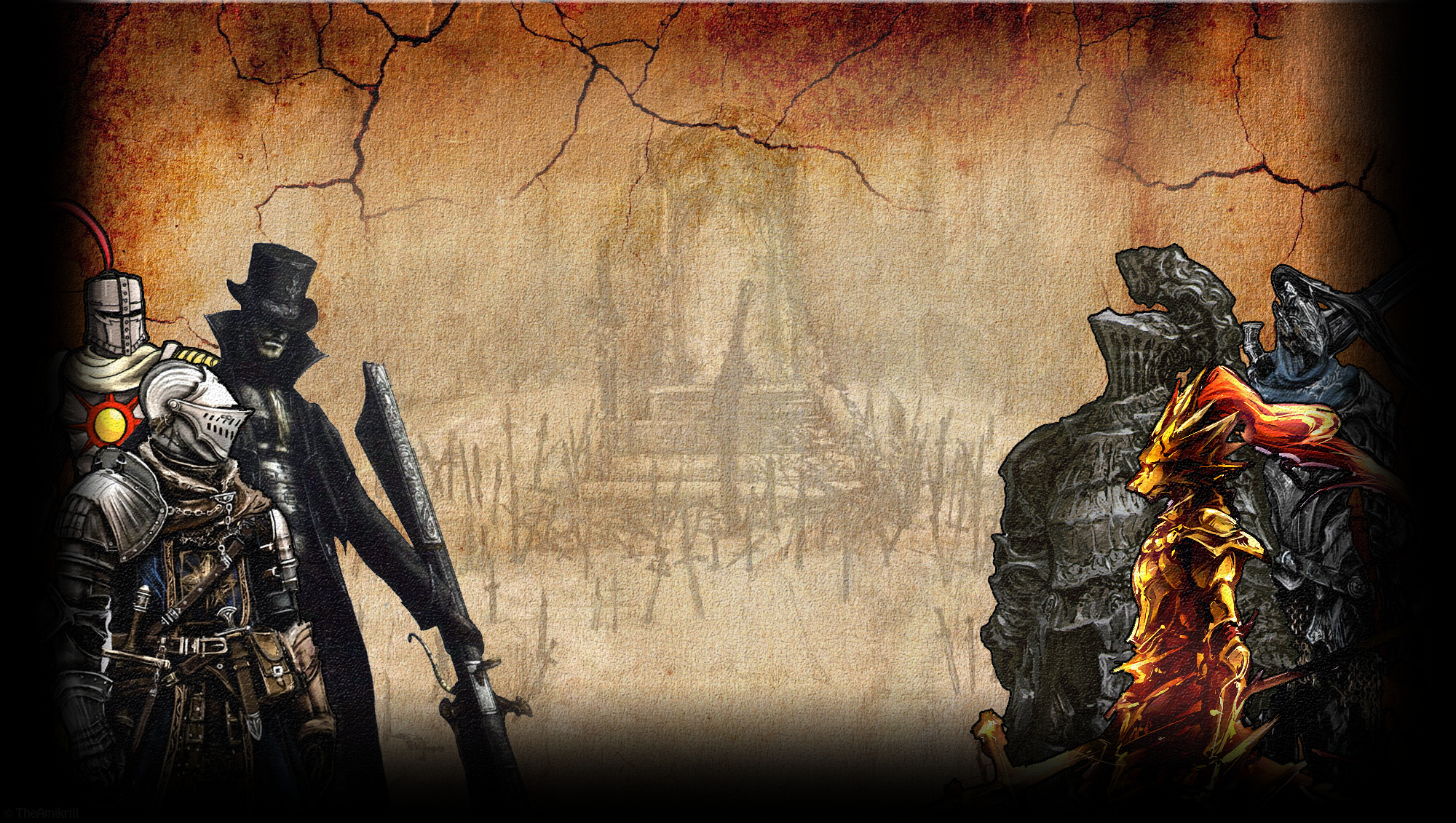 Dark Souls Games Wallpaper Videogames Elite Knight Ornstein Marvelous