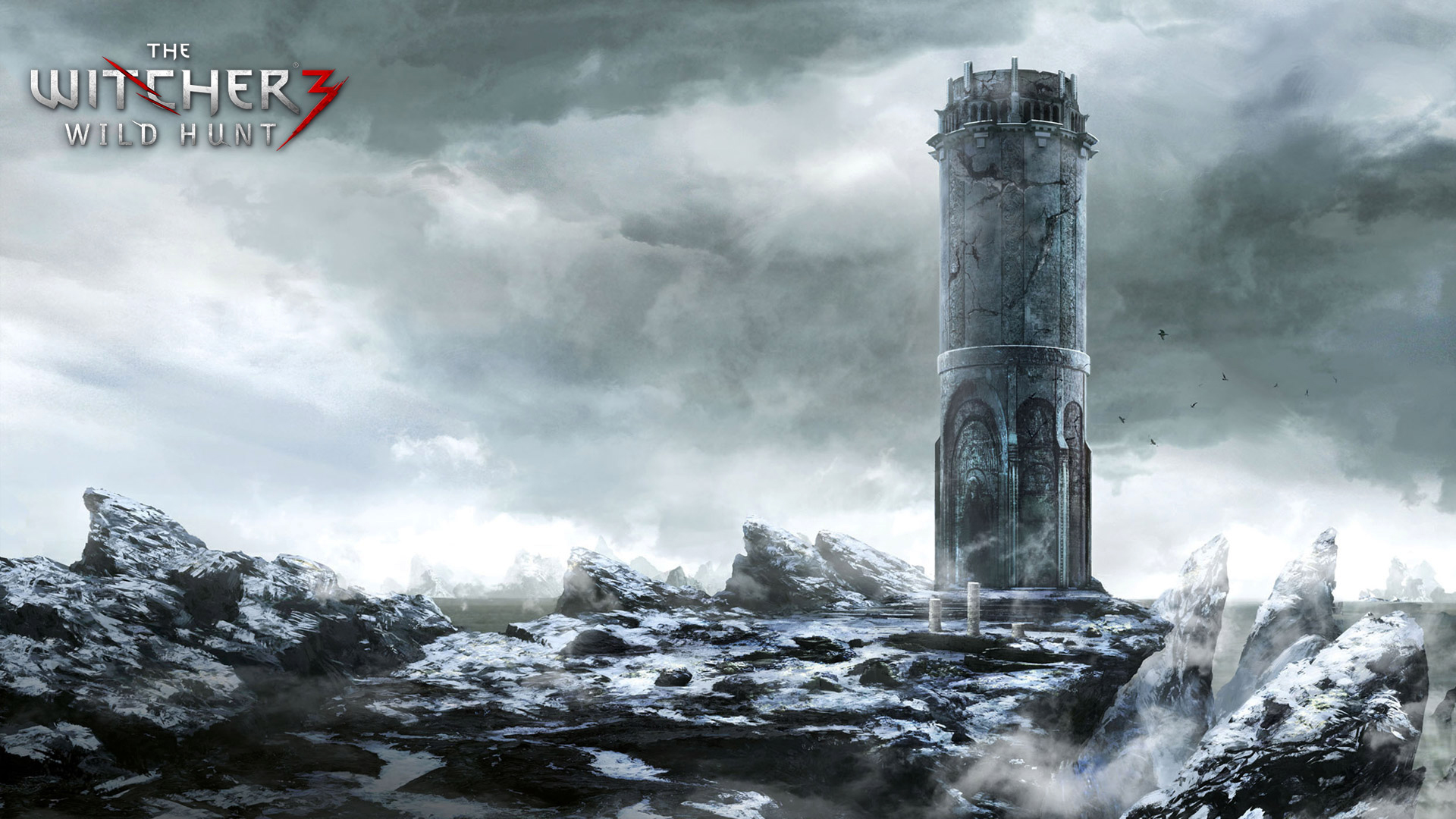 The Witcher Wild Hunt Game Frozen Landscape HD 1080p
