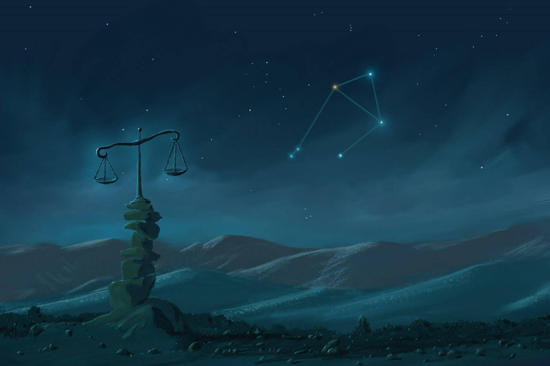 Libra Zodiac Wallpaper