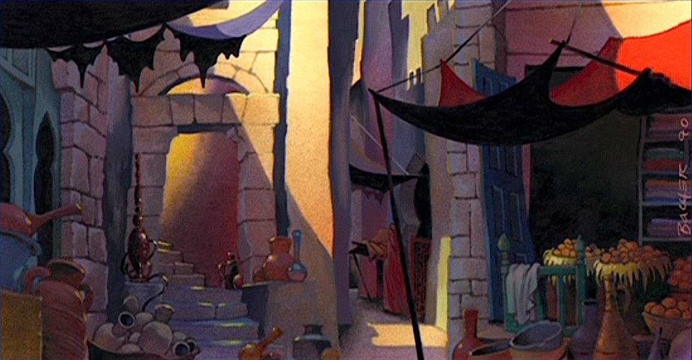 Visual Development Agrabah Streets With Image Disney