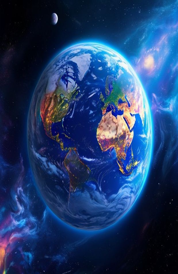 Earth And Moon Live Wallpaper