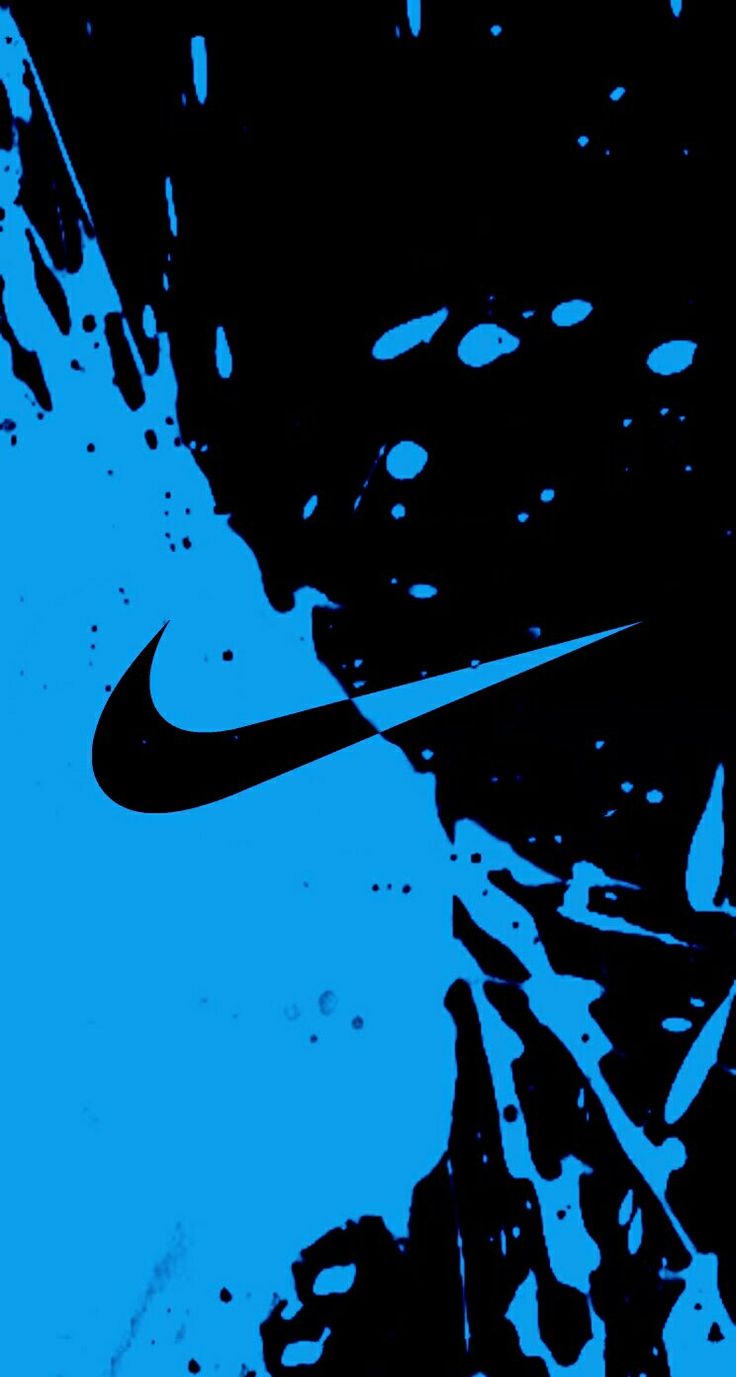 Blue Nike Wallpaper iPhone 3d