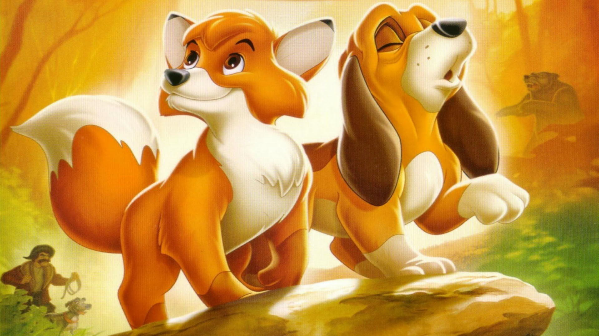  fox and the hound hd wallpaper wallpapers55com   Best Wallpapers