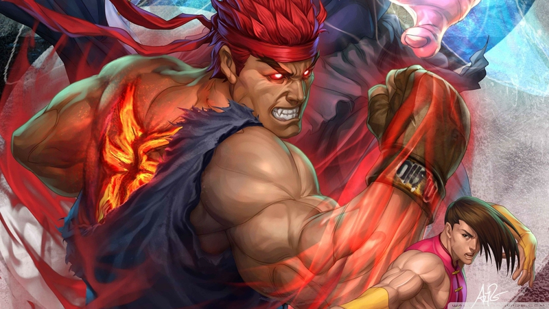 Street Fighter Dark Ryu Wallpaper Video Games