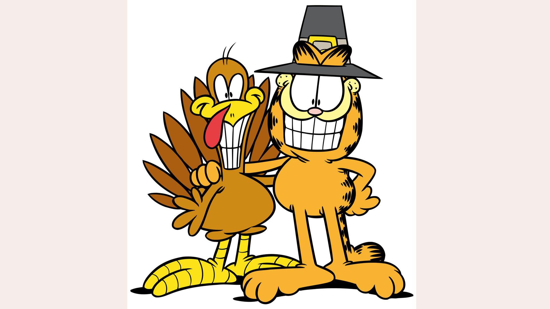 Garfield Thanksgiving Wallpaper HD