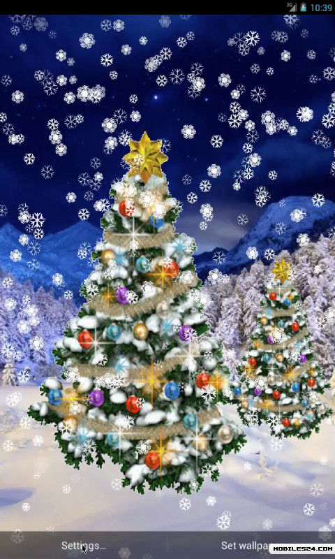 Christmas Tree Live Wallpaper App To Your Android Phone Or Tablet