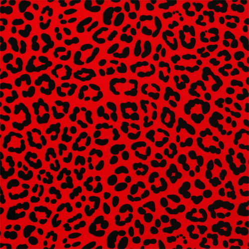Background Abstract Red Leopard Print Picture