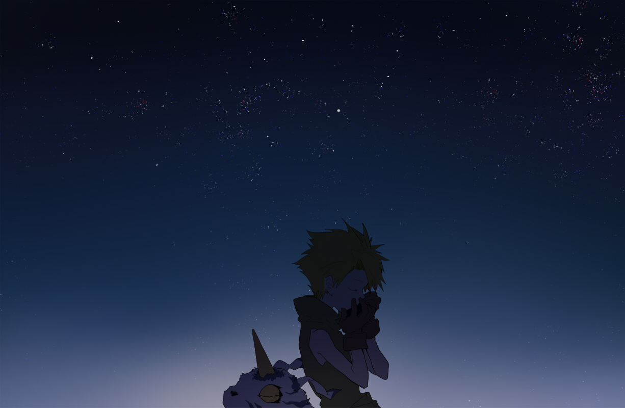 Ishida Yamato And Gabumon Digimon More Drawn By Rella