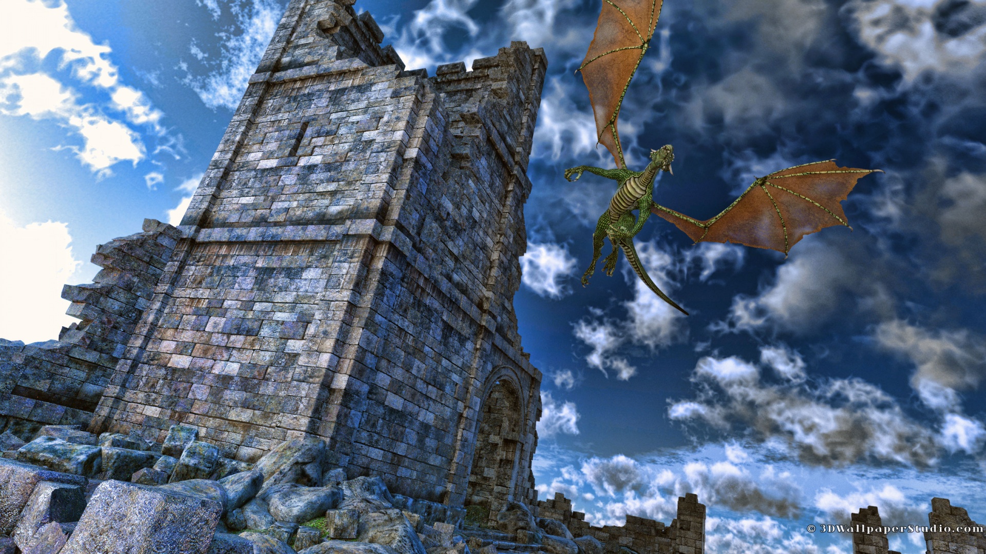 Dragons Refuge Wallpaper In Screen Resolution