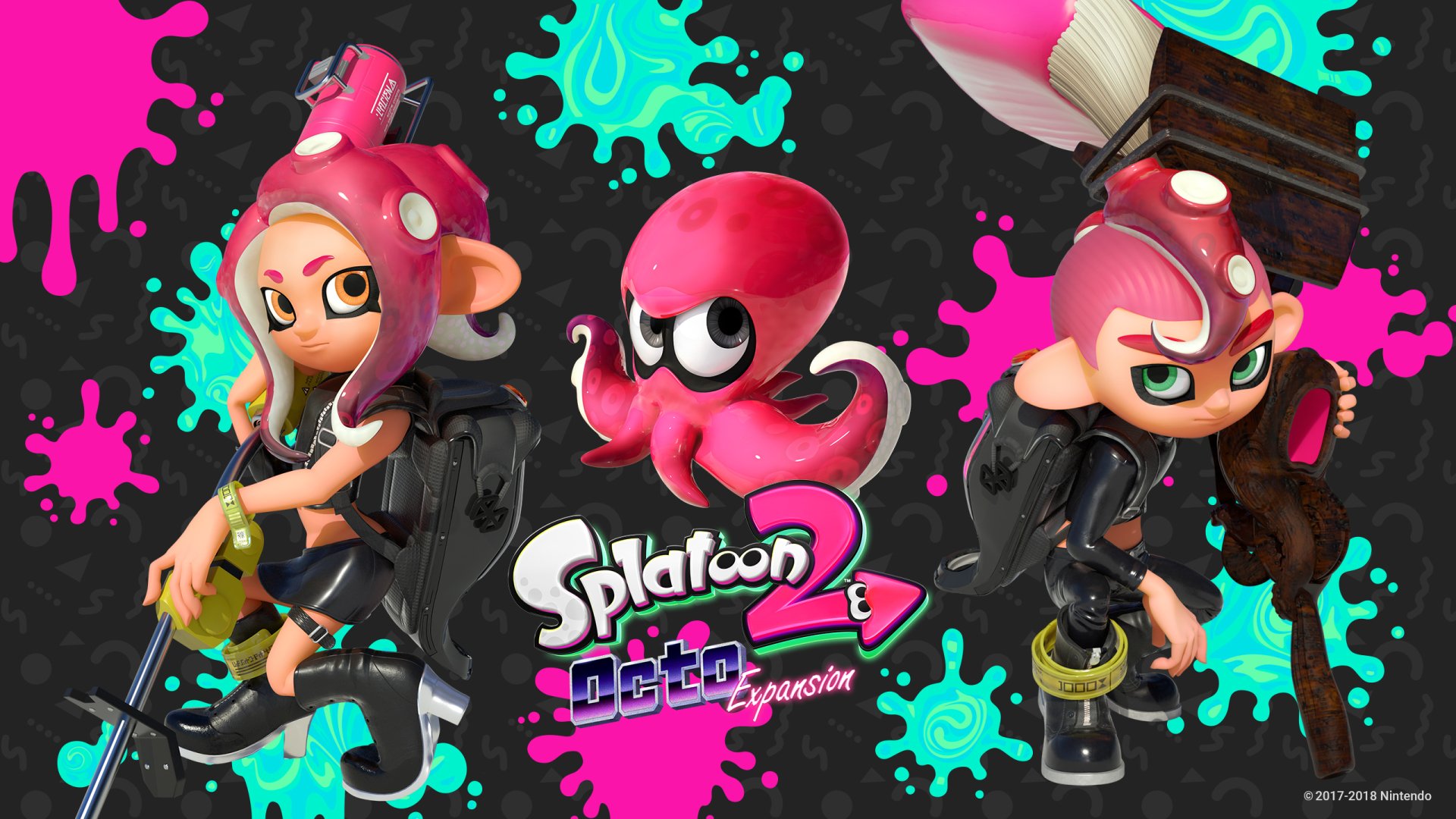 Splatoon Octo Expansion HD Wallpaper Background Image