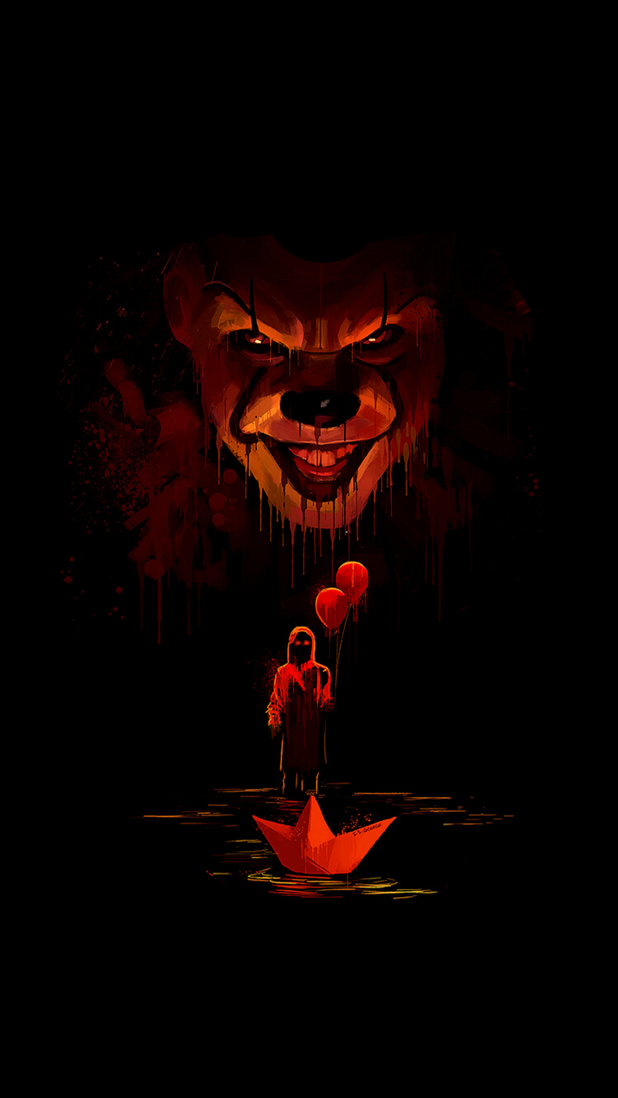 It Chapter Pennywise The Clown 4k Wallpaper Horror Movie