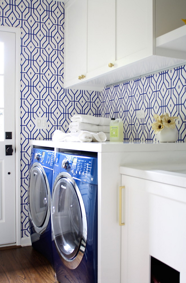Laundry Room Wallpaper Ideas
