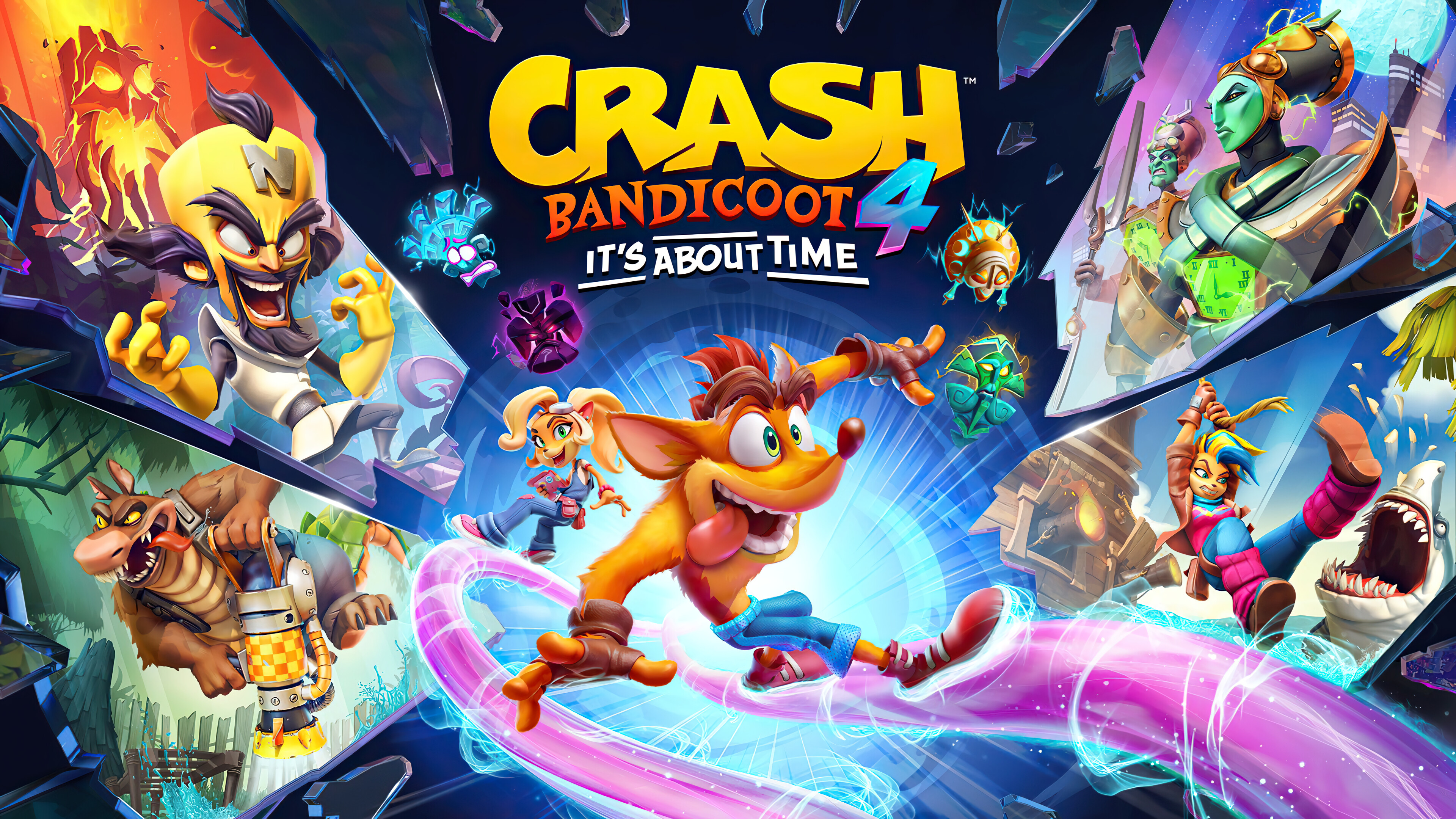 Crash Bandicoot 4 Its About Time Game HD 4K Wallpaper 32876