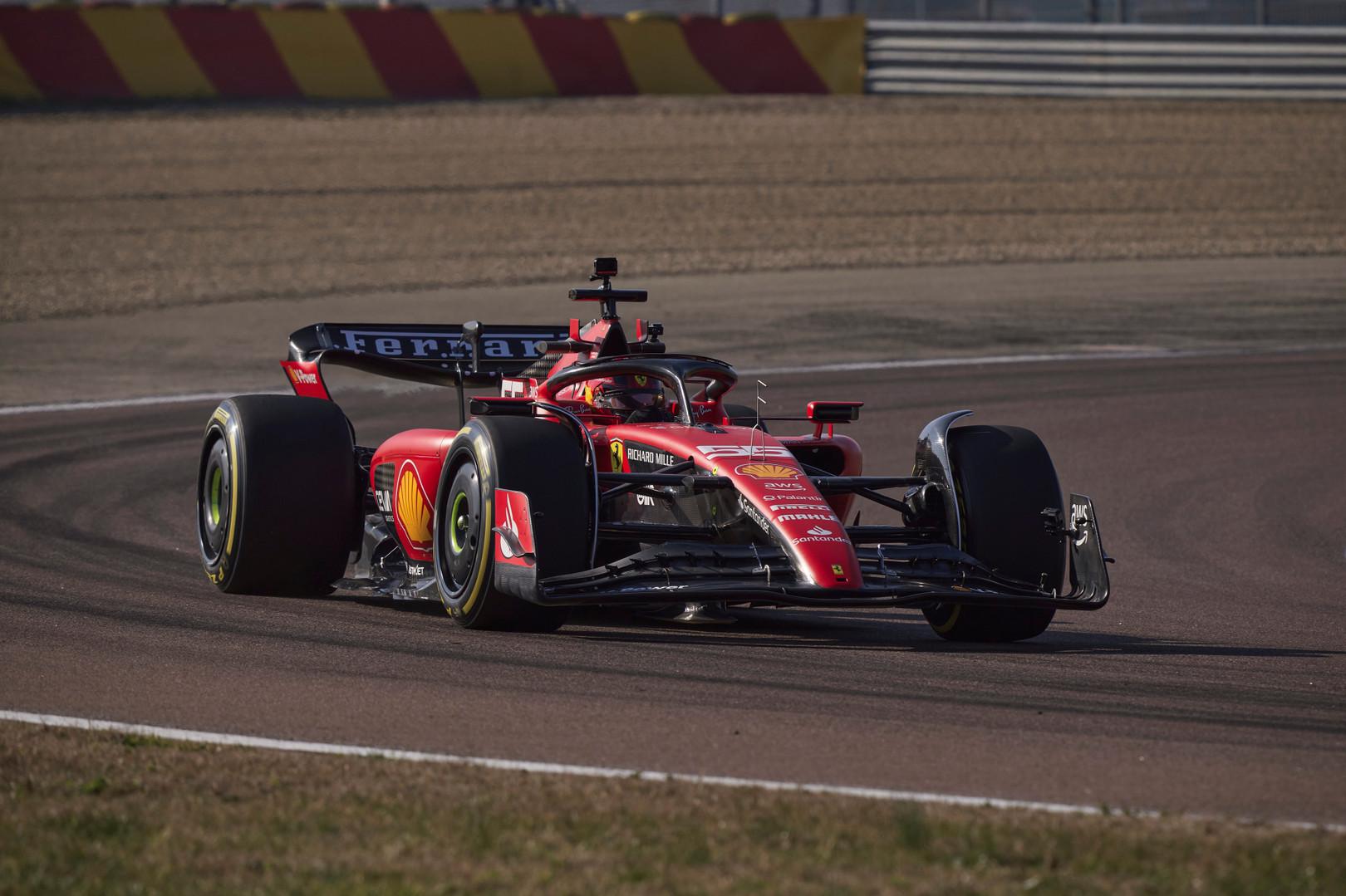 Carlos Sainz Scuderia Ferrari Sf23 Fiorano Demo