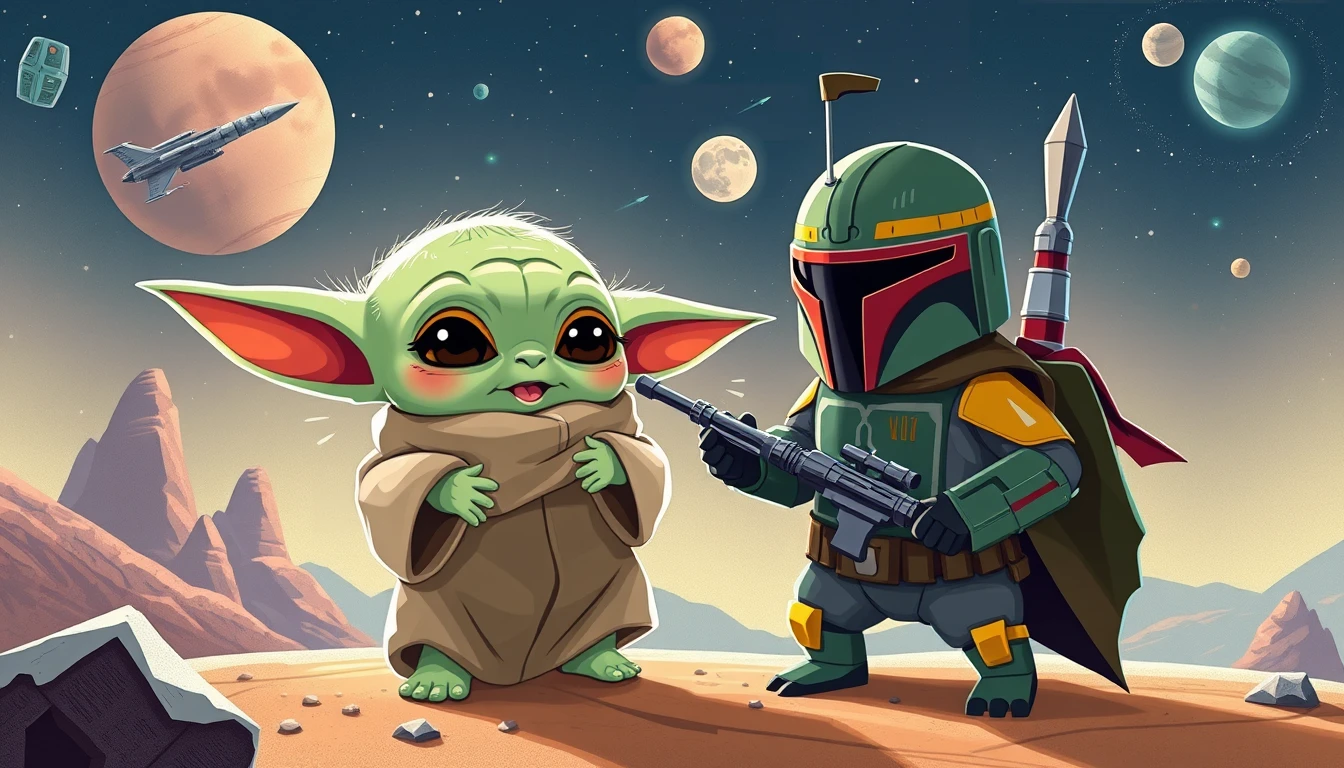 🔥 Download Baby Yoda Boba Wallpaper by @sroth | Baby Yoda Boba ...