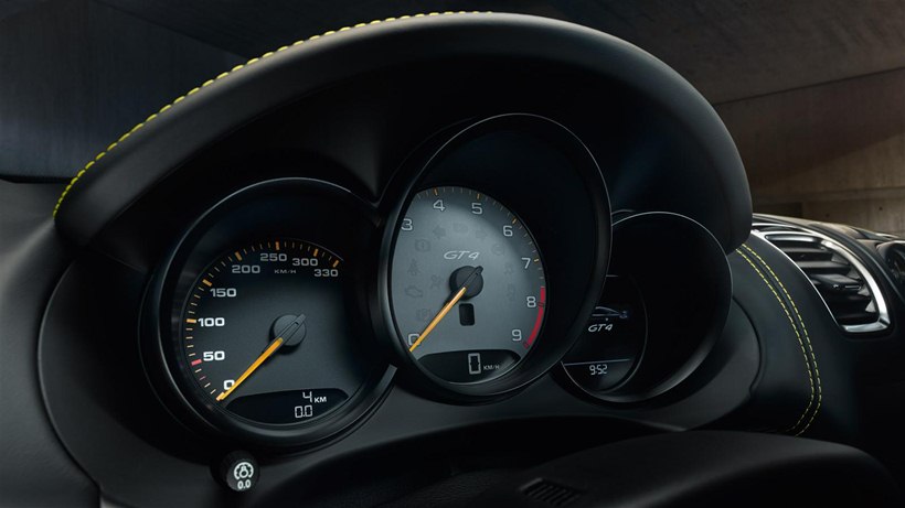Porsche Cayman Gt4 Front Photo Speedometer Size X Nr