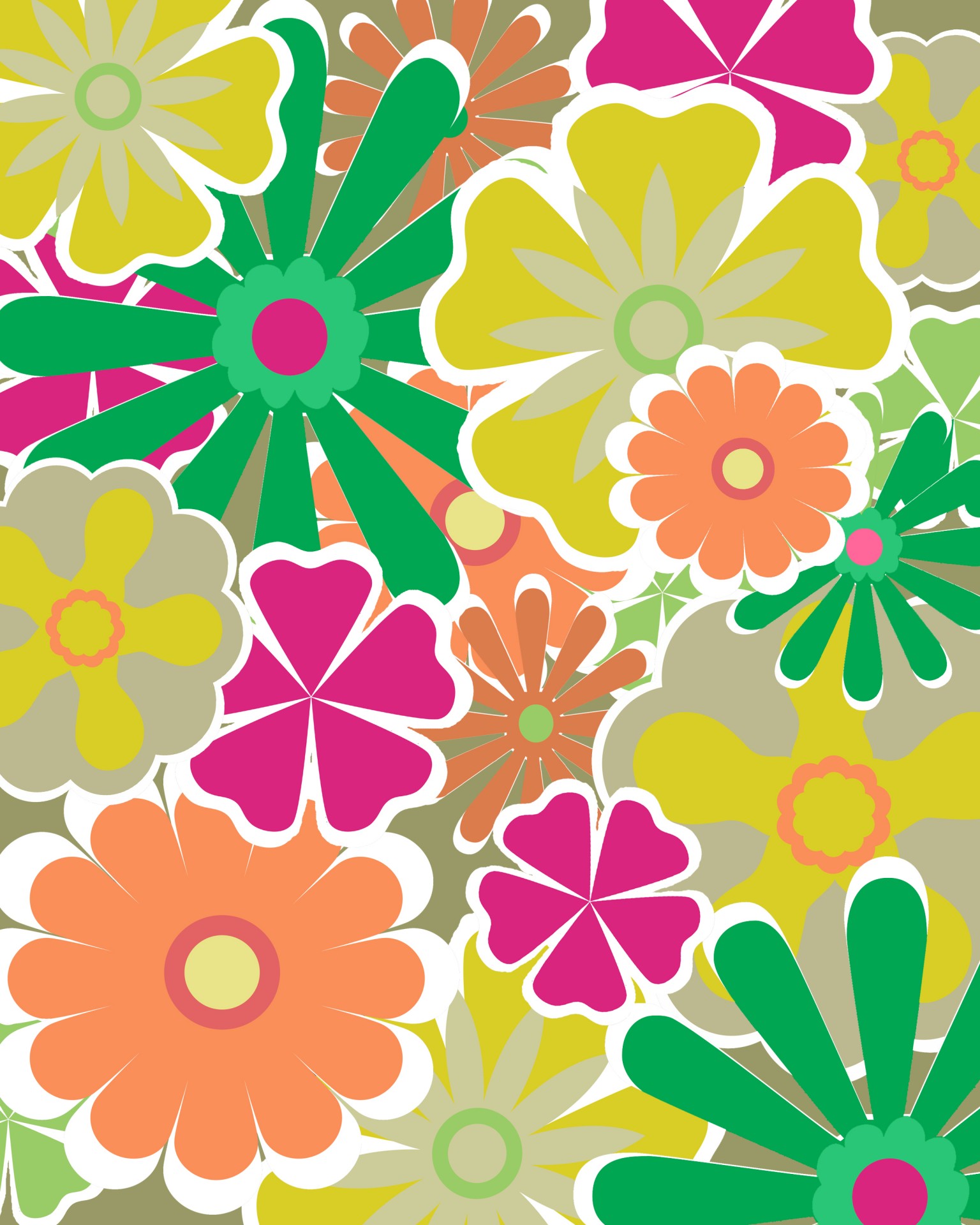 Flower Power Background Stock Photo HD Public Domain Pictures