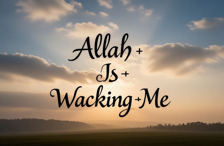 Allah Is Watching Me Wallpaper