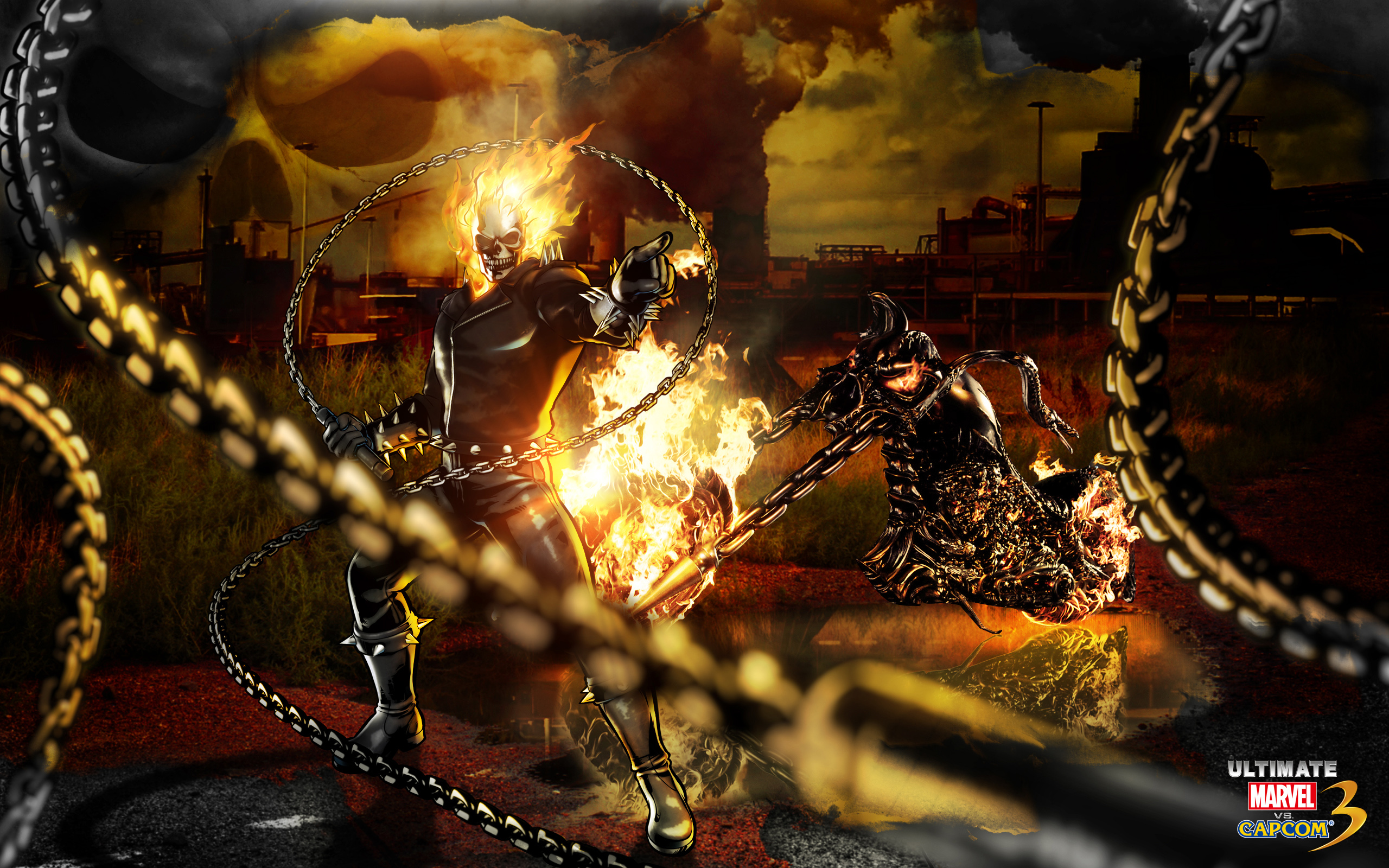 Ghost Rider Marvel Vs Capcom Wallpapers HD Wallpapers