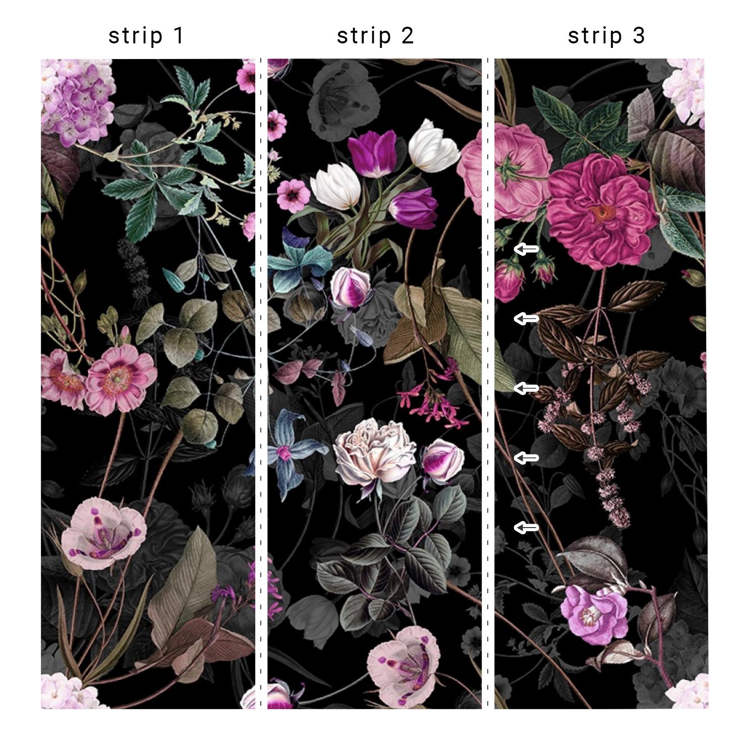 Dark Floral Wallpaper