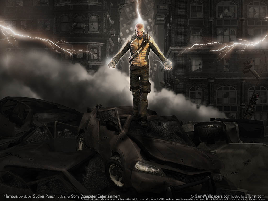 Infamous Wallpaper HD In Games Imageci