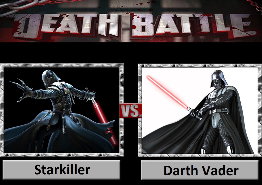 Death Battle Starkiller Vs Darth Vader By Darkkomet