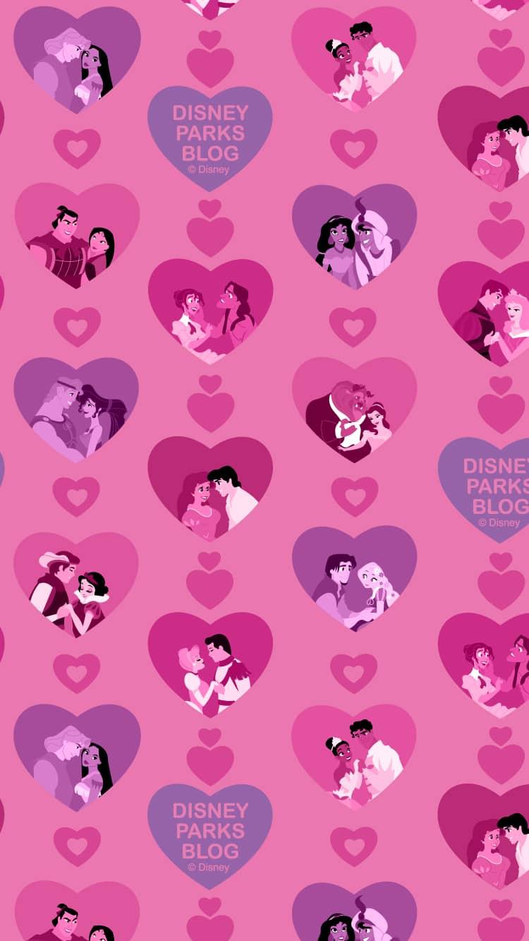 Disney Couples Valentine S Day iPhone Android