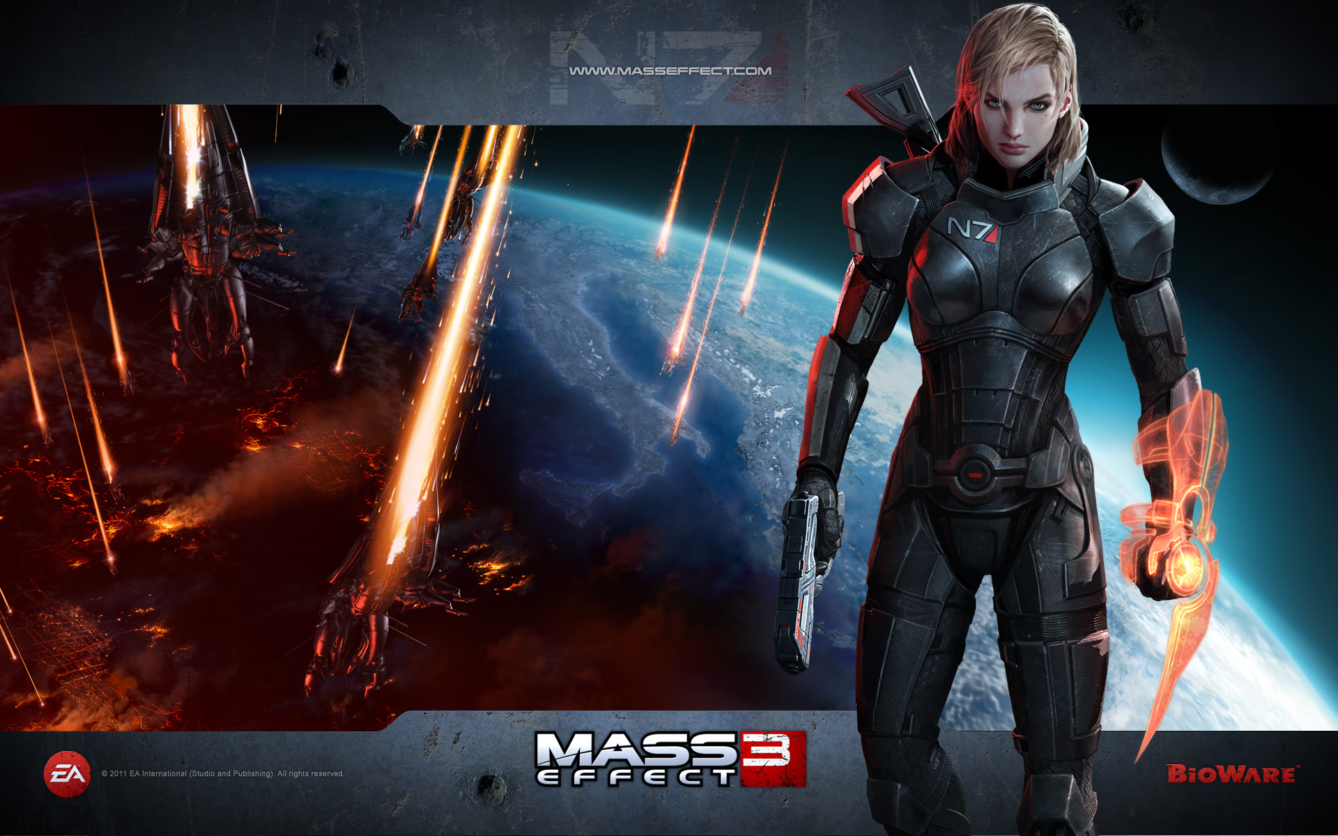 Mass Effect Girl Wallpaper HD