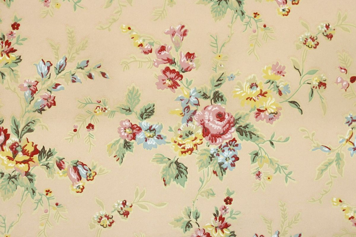 Image Result For 1800s Wallpaper Floral Vintage