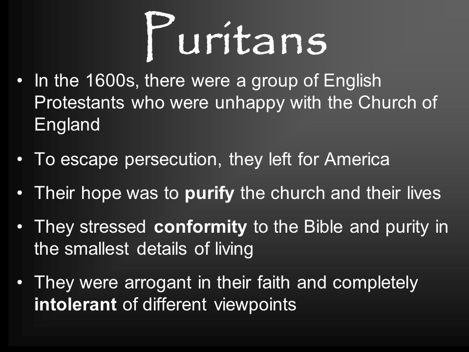 Puritan Background The Devil And Witches Ppt Video Online