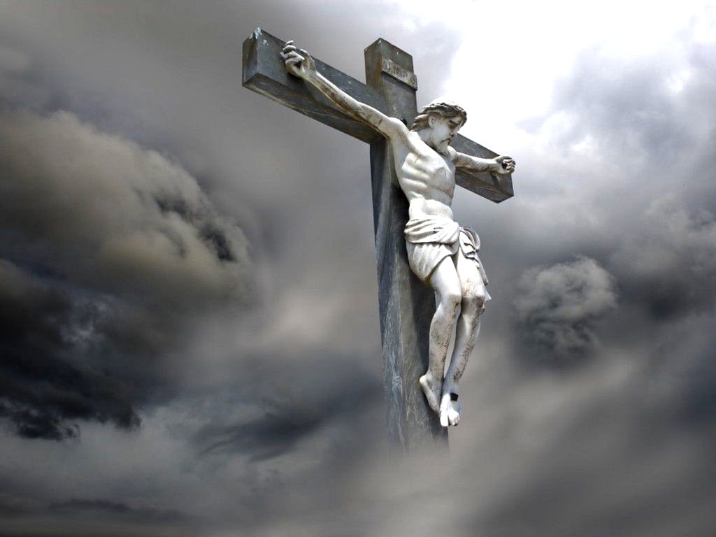 Jesus Christ on Cross Wallpaper 1024x768
