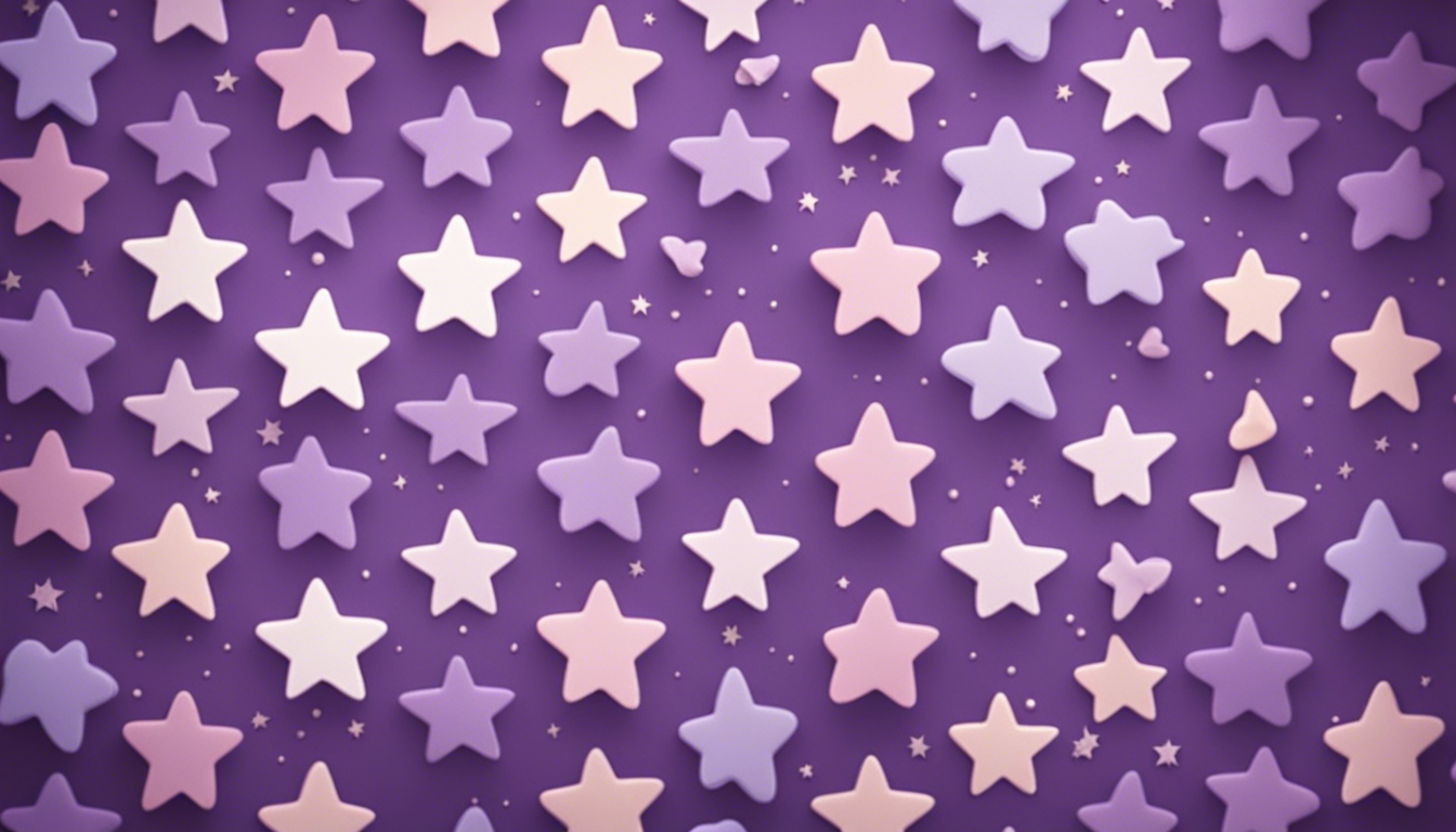 Cute Simple Purple Wallpaper