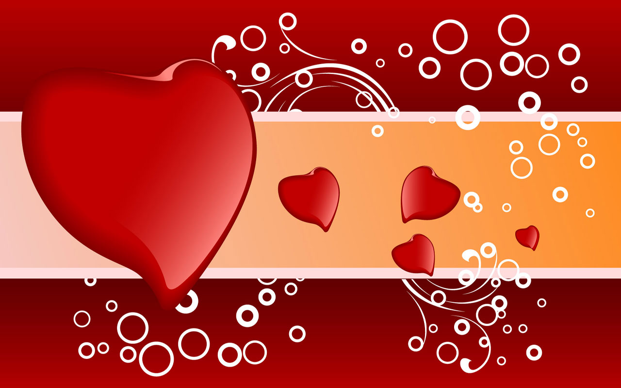Red Heart Wallpaper HD Jpg