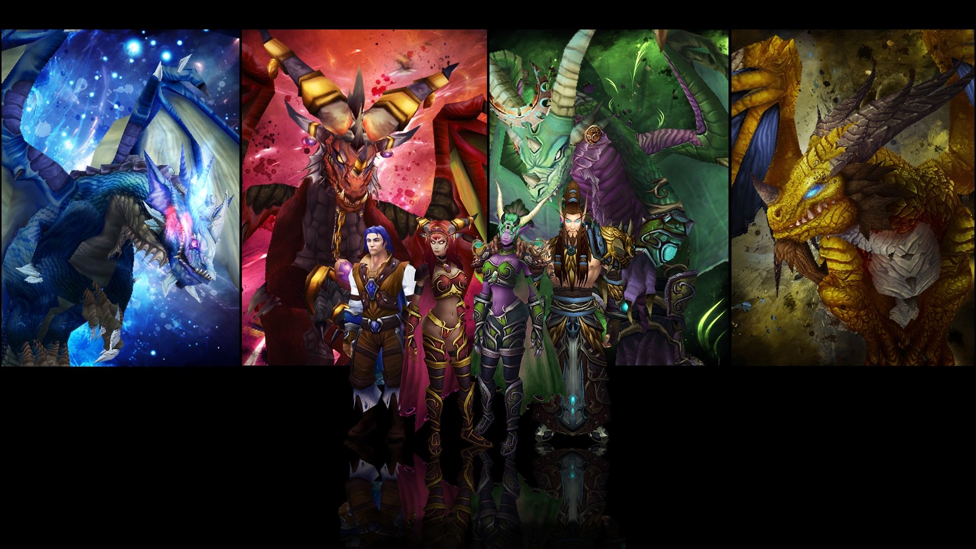 World of WarCraft Alliance Players Wallpapers HD