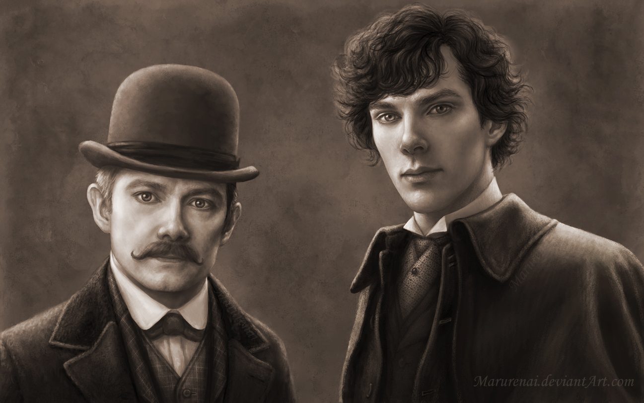 Holmes And Watson Victorian Era By Marurenai