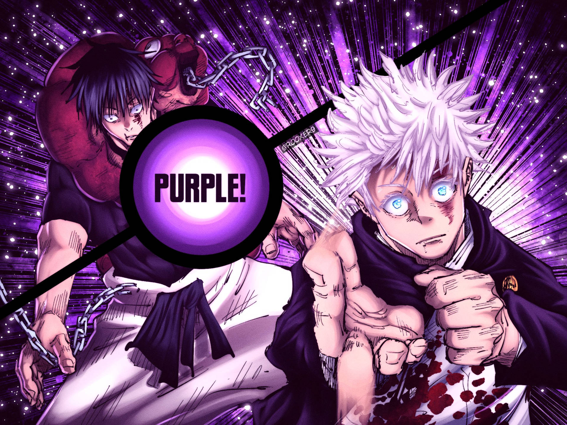 Ladda Ner Jujutsukaisen F Rglagd Manga Pfp Wallpaper