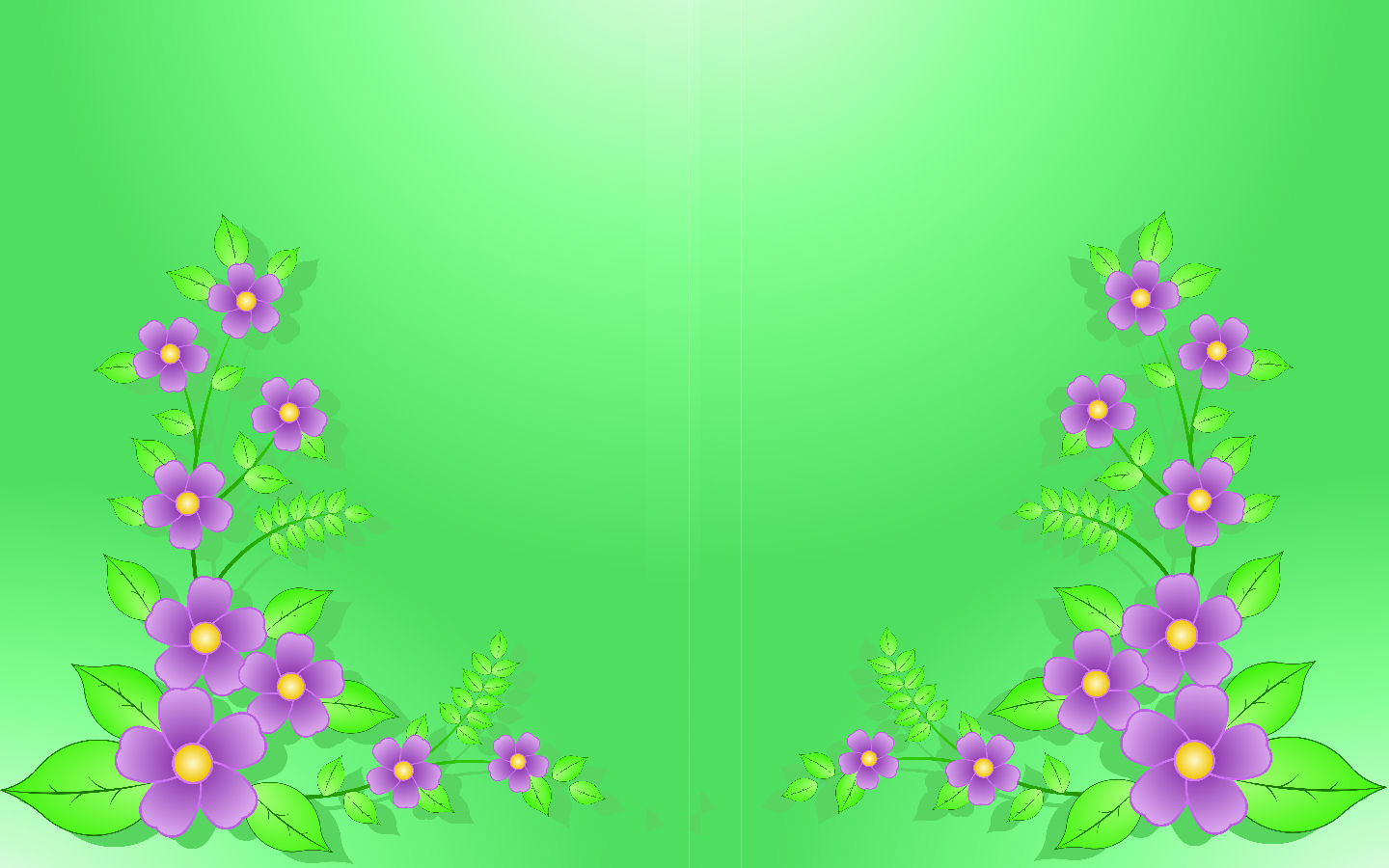 Purple Flowers Background Themes