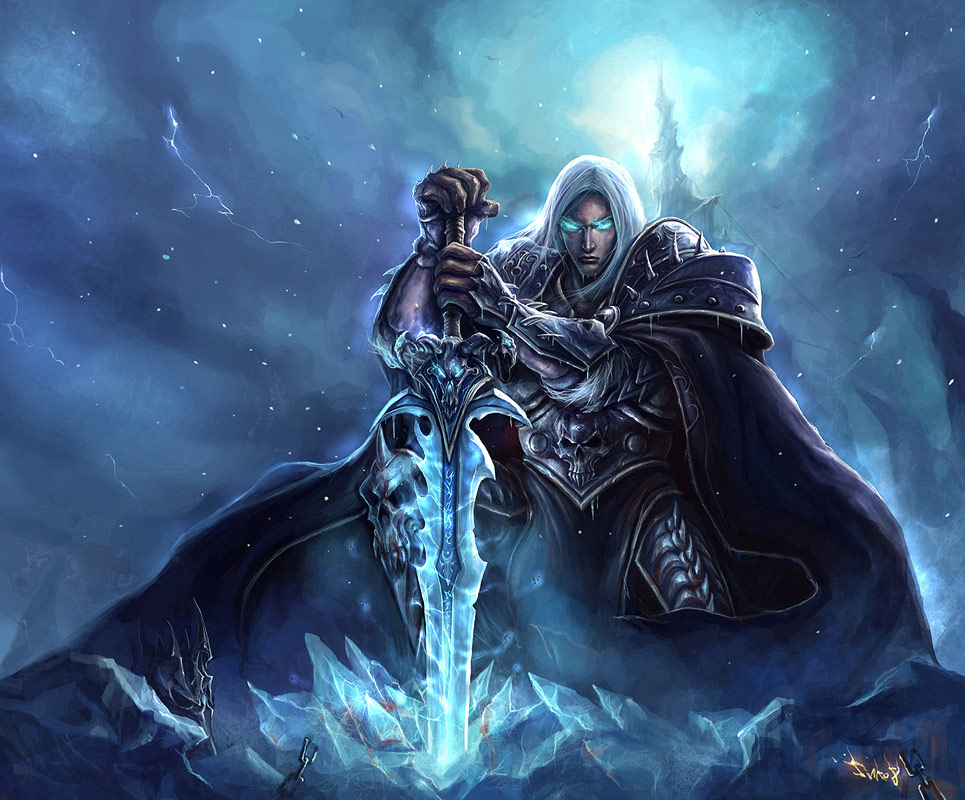 World Of Warcraft Wow Arthas Wallpaper Background Blizzard Img Pic