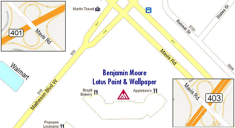 Benjamin Moore   Lotus Paint Wallpaper Store Location 779x425